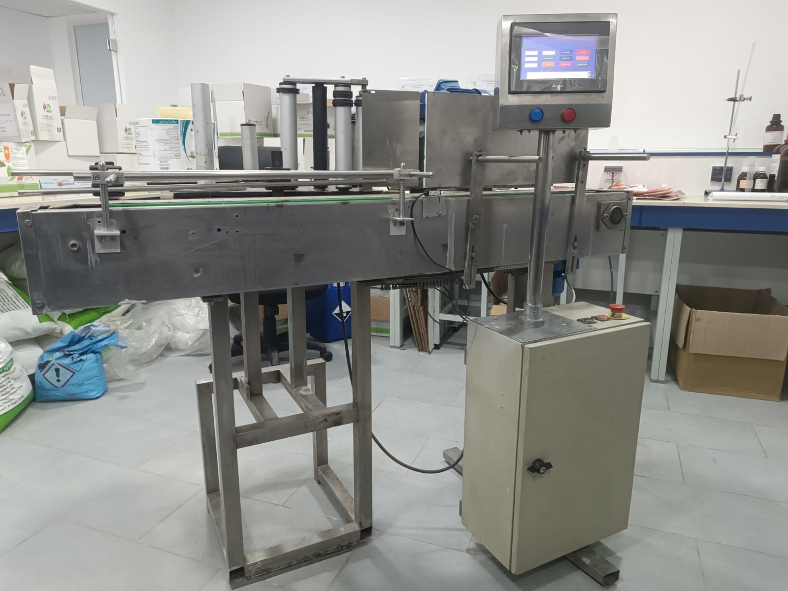 AL-RB-3 Automatic Labeling Machine for Round Bottles